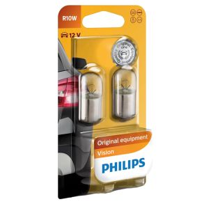 Philips kuglepre 12V 5W BA15S blister 2 stk