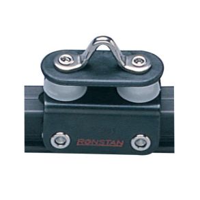 Ronstan Storskdevogn med styrblokke