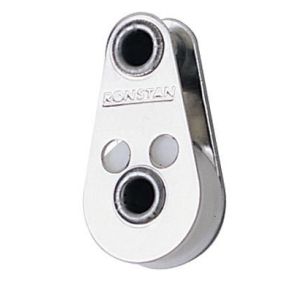 Ronstan Enkeltblok med rr nitte 19mm
