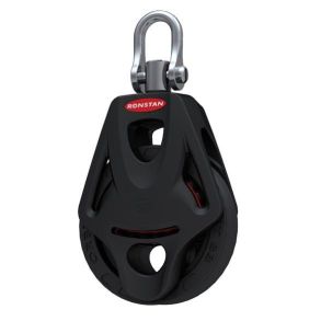 Ronstan Enkeltblok med RF svirvel & hundsvot