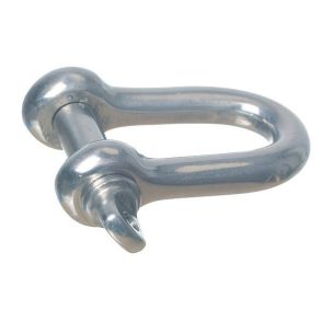 Sjkel med vingeskrue rustfrit stl  4mm.