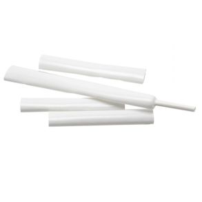 1852 Wire overtrk hvid UV-bestandig krympeflex 12-3mm 50m