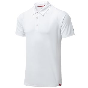 Gill UV008 Poloshirt herre UV50+ hvid, str XL