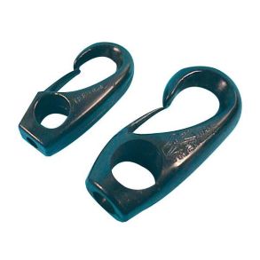 Nylonkrog sort 4mm, 4 stk