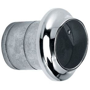 Udstdningsgennemfring RF med plast kontra-klap 45mm