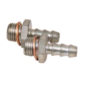 Fittings st lige f/cav 8mm