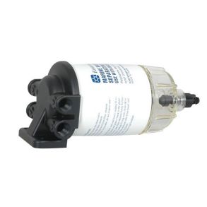 Brndstoffilter komplet med  komposit top, klar bund 10 micr