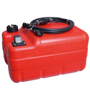 1852 benzin tank 24l., slange med yamaha og tank connector