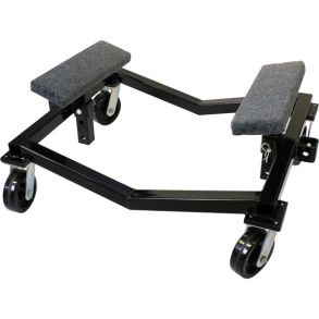 1852 Bdvogn sort lakeret stl 1500 kg 2 sttter med stof