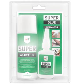 Tec7 Super lim og aktivator, 250ml