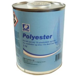 BHP polyesterplast uden hrder, 1kg
