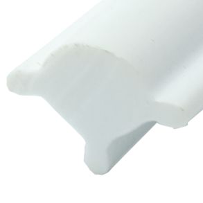 Lseliste hvid 9.5mm rulle 50m