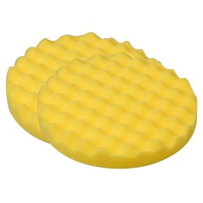 1852 Rubbing vaflet rondel 180mm, gul 2-pak