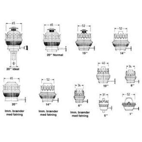 DHR Brnder / el fatning e27 pre