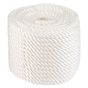 3-slet PP tov hvid 10 mm / 30 meter