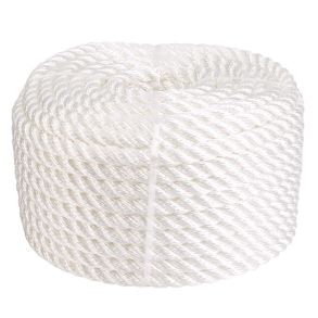 3-slet PP tov hvid 12 mm / 30 meter